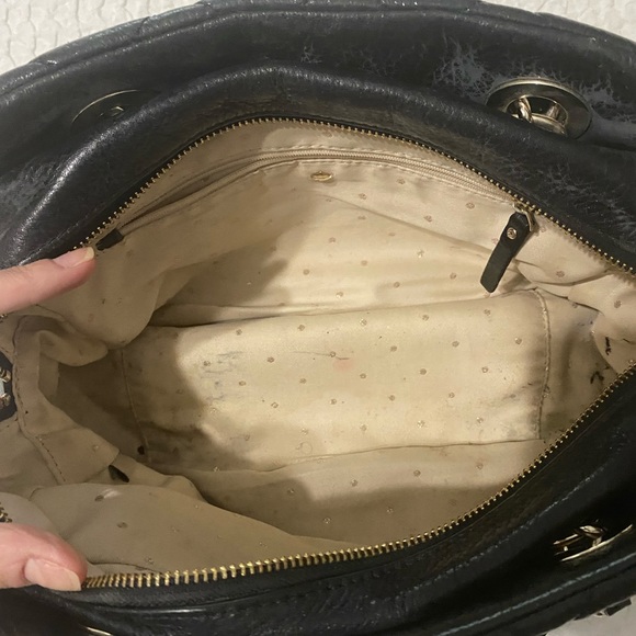 💥HP💥Kate Spade Black Quilted Handbag - Picture 8 of 8